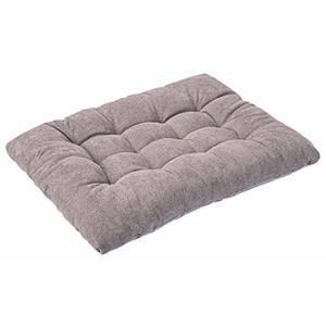 Dog Bed for Small Medium Dogs and Cats, Large Washable Pet Beds for Crate (36L x 23W in, Grey)