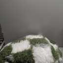 Ecoshag Soft Rugs for Living Room, 6x9 Ft Green and White Checkered Fluffy Shaggy Rugs for Indoor Use, High Pile Ultra Fuzzy Rug for Bedroom Kids Nursery Rooms,Home Decor Aesthetic