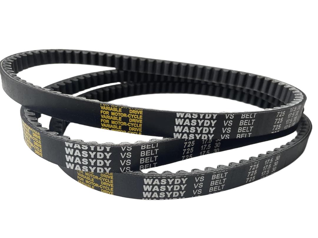Go Kart Drive Belt 725, 725 Belt for 30 Series Torque Converter Belt, V-Belt, Compatible with Mudhead 208R, Hammerhead 80T, Trailmaster Mid Karts MB200, Mid XRX Go Karts (3 Pack)