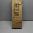 5-Tier Shoe Rack & 8-Hook Coat Stand  Black Metal Organizer for Bedroom, Entryway, or Living Room  Space-Saving Floor Rack, Easy Assembly