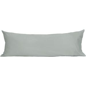 Sunflower Body Pillowcase 100% Cotton Long Pillow Cover/Case Envelope Closure 1 Pack, 20×54 inches Storm Gray, Soft and Breathable