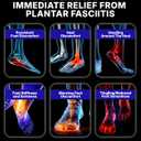 Koprez Plantar Fasciitis Sleeve - Plantar Fasciitis Relief, Plantar Fasciitis Socks, Ankle Compression Sleeve, Ankle Support for Women, Plantar Fasciitis Brace, Ankle Sleeve, Ankle Support Men