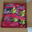 HARIBO Gummi Candy, Berries Gummy Candy, 5 Ounce Share Size Bags (Pack of 12) Delicious Soft & Crunchy, Chewy Sweet Snacks, Red & Black Berry Fruit Flavor, BEST BY 06/2026