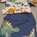 BAVADER Baby Boy Clothes Dinosaur Romper Adjustable Overalls Baby Boy's Clothing Infant Boy Clothes 2PCS Outfits Fall Winter