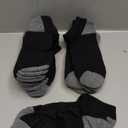 COOVAN 10 Pairs Mens Cushion Ankle Socks Men 10 Pack Low Cut Comfort Breathable Casual Socks (Small-Medium)