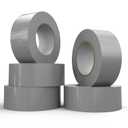 SWRT 9 Mil 5-Pack Silver Heavy Duty Duct Tape Strong Adhesive, 2 in x 30 YD (Total 150YD) Duct Heavy Duty Waterproof All Weather Gray Duct Tape No Residue Sealing & Patching for Indoor&Outdoor Repair