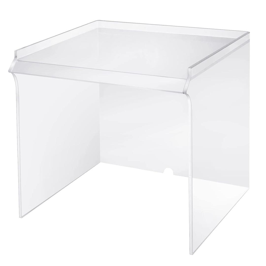 Acrylic Draft Shield Dust Cover for Lab Equipment or Office Use 15x15x15 Inches Medium