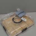 Renmxj Charcuterie Board with Clear Lid, Travel Portable Cheese Board Charcuterie Boxes Cutting Boards for Kitchen, House Warming Gifts New Home, Gifts for Women (6 Compartments Black)