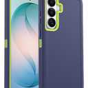 Jelanry for Samsung Galaxy S26+ Rugged Series Case - Blue, Heavy Duty Shockproof Bumper Dual-Layer Hybrid Protection Cover w/Port Anti-Dust/Scratch Phone Case for Galaxy S26 Plus 5G 6.7'' Men Women