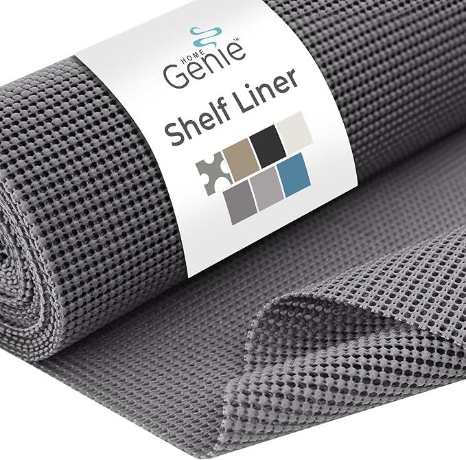 Shelf Drawer and Cabinet Liner, Non Adhesive, 12x20 Slate Gray