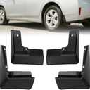 Yldqcfu Mud Flaps for Toyota Prius 2010-2015,4-Piece Set No-Drill Splash Guards, Heavy Duty All-Weather Mudguards (Front & Rear)