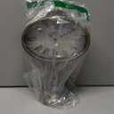 NIKKY HOME Antique Mantel Clock, Gold Retro Desk Clock Silent-Non-Ticking Battery Operated Decorative Desk Table Clock for Home, Office, Living Room, Bed Room (Bronze)