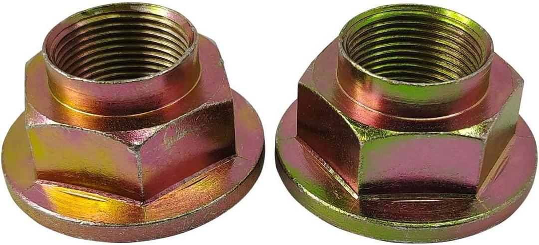 M24x1.5 Front Wheel Axle Nut Spindle Nuts Compatible with Nissan Altima Armada Maxima Frontier Rogue Sentra Infiniti EX35 G37 Q60 QX50 QX80 402622Y000 402622Y00A (2PCS)