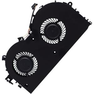 Deal4GO CPU & Graphics GPU Cooling Fan 5H40P24358 Replacement for Lenovo Legion Y520-15IKBM Y520-15IKBN with GTX 1060 GPU, Black
