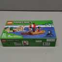 LEGO Minecraft The Pirate Ship Voyage, Boat Toy Playset for Kids with Squid, Camel and Pirate Figures, Toy Building Set for Action Role-Play, Minecraft Gift for 8 Year Old Boys and Girls, 21259