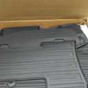 Floor Mats Set for 2022-2025 2026 Kia Carnival 8 Seats(Gas Only), All Weather TPE Backrest Mat Trunk Lower Well Mat Cargo Liner Door Sill Guards Accessories (Full Mats Set for Full Coverage)