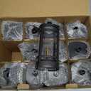 EXCMARK 12 Pack Solar Lights Outdoor Waterproof for Garden Pathway Walkway Driveway Yard Lawn Decorative Landscape Lighting. (Warm White Light, 12)