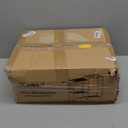 JUNNUJ Power Tool Organizer Floor Stand with Charging Station, Garage Adjustable Storage Rack Utility Tool Shelf with 8 Outlet Power Strip, Heavy Duty Drill and Battery Holder, Black (6 FT Power Cord)