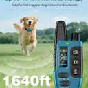 Shock Collar for Dogs, IP67 Waterproof Dog Training Collar with Remote Control, 3 Modes: Beep, Vibration, Safe Static, Rechargeable Adjustable for 15-110lbs Medium Large Dogs