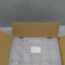 Funtopia 40 Pcs Bead Organizers and Storage, Small Clear Plastic Storage Containers with Lids, Mini Transparent Organizer Boxes for Jewelry, Toys, Beads, Small Parts and Crafts Accessories (Same Size - 40pcs)