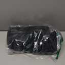 Willit Black Sporty Pants, With Adjustable Bottom Cuffs (XL)