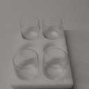 Whiskey Glasses Set of 6, Premium Crystal Bourbon Glass, 10.5 oz Drinking Glasses for Scotch, Cocktail, Whisky and Juice, Transparent Rocks Glasses, Dishwasher Safe Glassware, Gifts for Fathers