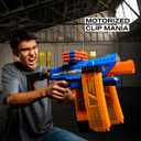 XSHOT Insanity Motorized Clip Mania Dart Blaster with 72 Darts - Air Pocket Technology, Auto Feeding Belt, Tripod & Scope, Outdoor Toy