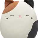 Squishmallows Original 14-Inch Cam Calico Cat - Large Ultrasoft Official Jazwares Plush, 12 x 8 x 14 inches