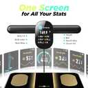 Runstar Smart Scale FSA&HSA Eligible, 8 Electrodes Digital Bathroom Scale for Body Weight and Fat, BMI, Muscle Mass 28 Body Composition Measurement, with Full-Color TFT LCD on Retractable Handle