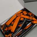 Pilates Bar Kit with Resistance Bands, Heavy Duty Pilates Equipment for Men, Training Bands with Handles for Legs, Hip, Back, Arm, Abs, Chest, Shoulders, Portable Home Gym Workout Equipment (1-Orange)