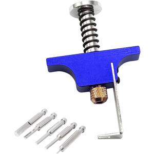 Propeller Puller Aluminum Alloy Removal Tool Props Remover with Replacement Ejector Pins for RC FPV Drone BetaFPV Air65 75 (Blue)