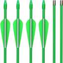 GPP 28-inches Fiberglass Archery Target Arrows - Practice Arrow or Youth Arrow for Recurve Bow