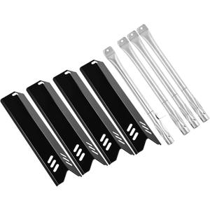 GR2215120-OG-00 Grill Replacement Parts for Outdoor Gourmet Grill Parts 4 Burner GR2215120-OG-00 12061 Gas Grill Burners UFHP2 Heat Plates GR2215101-OG-00 FSOGBG1106 Grill Accessories
