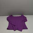 DWNVAL Woman's shirt SIZE XL ( PURPLE )