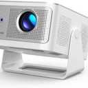 Smart Projector with 4K 8K Support, Mini Projector with Wifi6 and Bluetooth5.4, 600 ANSI, Auto Focus & Obstacle Avoidance 1080P Portable Movie Proyector for Home Outdoor, Magcubic HY350Max