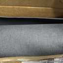 LEKEEPGO Ultra Thin Indoor Door Mat 24"x47", Low-Profile Door Mat Indoor Entrance, Non Slip Rubber Backing Inside Doormat Washable Welcome Front Entryway Dirt Trapper Entry Mat, Grey