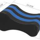 NEAGLORY Swimming Pull Float, Soft Swimming Float Kickboard, EVA 5-Layer Pull Buoy Leg Float, Pool Training Aid, Legs and HIPS Support for Adults, Kids, and Beginners (Blue & Black)