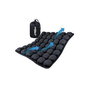 Upgrade Travel Seat Cushion for Airplane,Portable&Adjustable Air Seat Cushion,Coccyx Tailbone Pain Relief Chair Pad,Inflatable Cushion for Wheelchair, Travel,Driving,Office Work