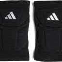 adidas Unisex-Adult Elite Volleyball Kneepads, Black/White, Large, 1pcs