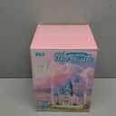 Architecture Sets Toy Building Blocks Pink Castle Set, House Building Blocks Set Miniature 1743 Pcs Micro Bricks Collectible Ideas Teen Girl Gifts Age 14 and up, DIY Decoration Home