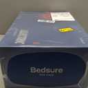 Bedsure GentleSoft Electric Blanket King Size - Soft Ribbed Flannel Heated Blanket with Dual Control, Heating with 10 Heat Settings, 10 Time Settings, 8 hrs Timer Auto Shut Off (90"x100", Pink)