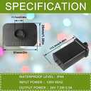 LED Power Supply 29V 26W TS-26W29V LED Transformer Class 2 Power Unit US Plug Adapter Replacement, for Christmas String Light Inflatable Decorations, Christmas Holiday Lighting