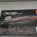1:1 98K Building Blocks Gun Sets 1206 Pieces Model Collection Toy for Kids and Adults Gift