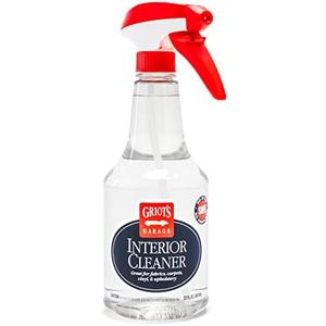 Griot's Garage Interior Cleaner Spray for Car Seats, Carpet, Upholstery Fabric, Floor Mat, Vinyl, Dashboard, Ideal for Truck, SUV, RV, Boat, and More, 10956, 22 Fl Oz