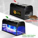 Upgraded Rat Trap - Humane Electric Mouse Trap Zapper with High Voltage Instant Kill for Chipmunk Squirrel Gopher Mole Mice Rats, Indoor Outdoor Use, No Touch & Reusable Rodent Control for Home