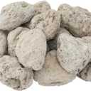 Skyflame 5LB Natural Volcanic Lava Rock, 3"-5" Fireproof and Heatproof Pumice Stone for Outland Living Bond Portable Fire Pits, Fireplaces, Garden, Landscaping Decoration