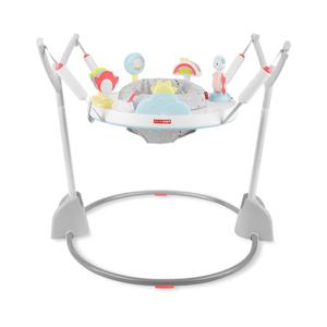 Skip Hop Baby Activity Play Bouncer for Baby Ages 4m+ Silver Lining Cloud, Foldable