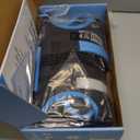 Dog Lift Harness for Large Male Dogs, 2-in-1 Detachable Support Harness, Full Body Carrying with 4 Handles, Dog Sling for Large Dogs Hind Leg Support (Black, X-Large)