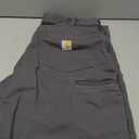 Carhartt Men's 102517 Rugged Flex Relaxed Fit Canvas 5-Pocket Work Pan (36W x 34L, Gravel)