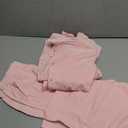 RAISECOM Women's 2 Piece Outfits Sets Button Down Half Sleeve Shirts and Long Pants Summer Casual Vacation Loungewear (Pink, S)
